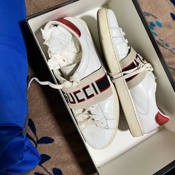 Gucci Ace stripe Ivory - Picture 5 of 6